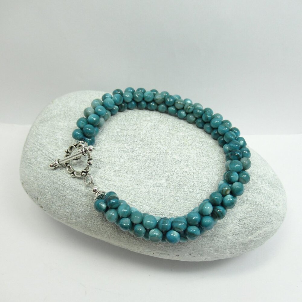 Shell bead bracelet - Picture 4 of 12